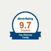 Avvo Rating 9.7 | Superb | Top Attorney | Family